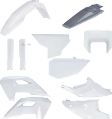 FULL PLASTIC KIT, WHITE/GREY