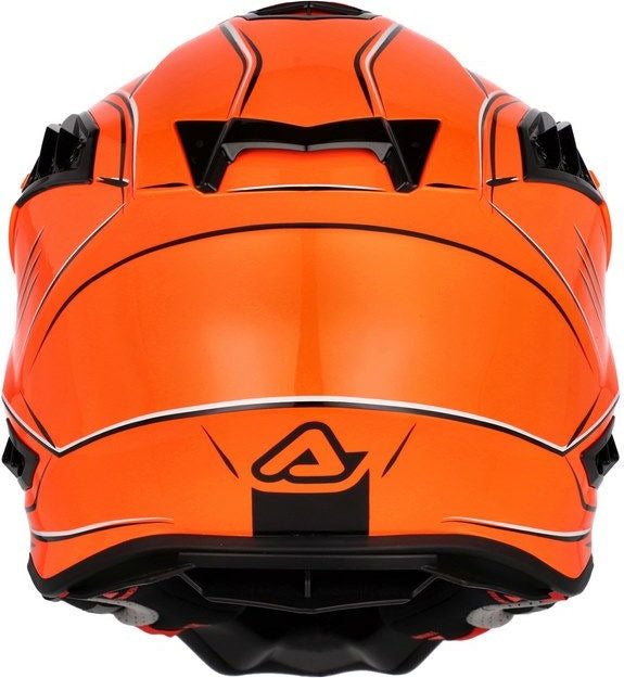 AIRSTRIKE-X HELMET, ORANGE/GREY