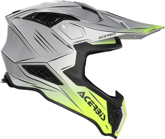 AIRSTRIKE-X HELMET, GREY/YELLOW