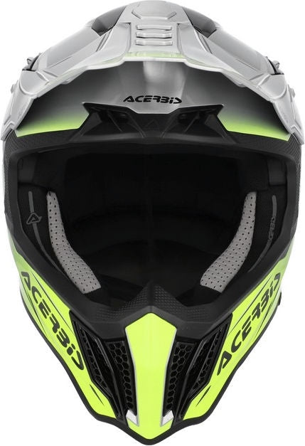 AIRSTRIKE-X HELMET, GREY/YELLOW