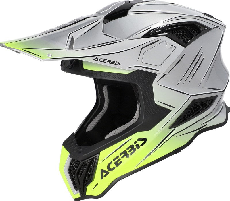 AIRSTRIKE-X HELMET, GREY/YELLOW