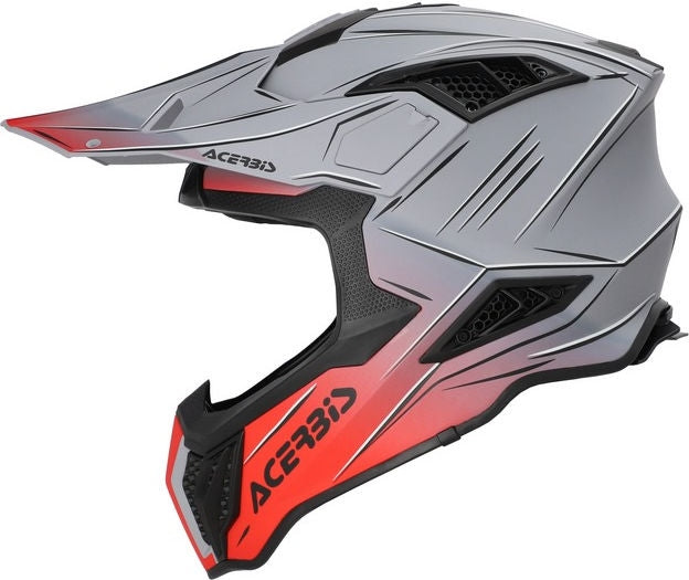 AIRSTRIKE-X HELMET, GREY/RED