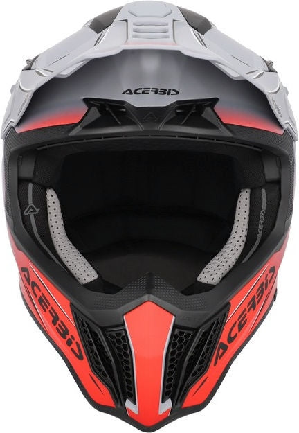 AIRSTRIKE-X HELMET, GREY/RED