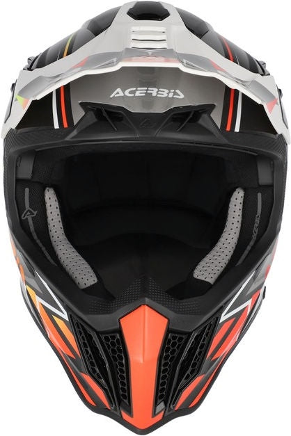 AIRSTRIKE-X HELMET, BLACK/FLUORESCENT ORANGE