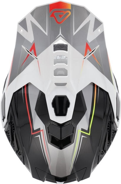 AIRSTRIKE-X HELMET, BLACK/FLUORESCENT ORANGE