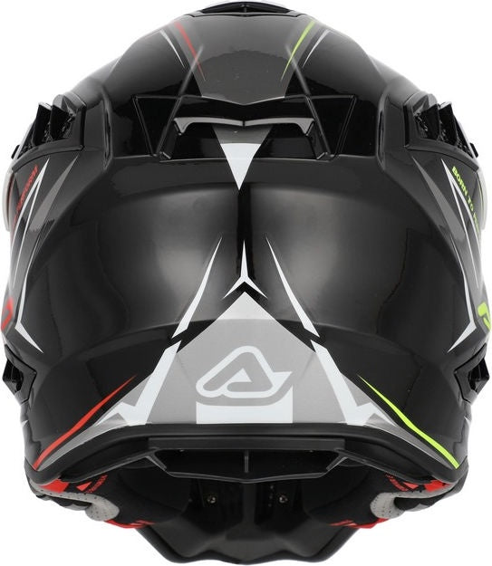 AIRSTRIKE-X HELMET, BLACK/FLUORESCENT ORANGE