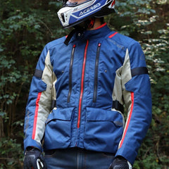 X-TRAVEL 2.0 JACKET, BLUE/RED