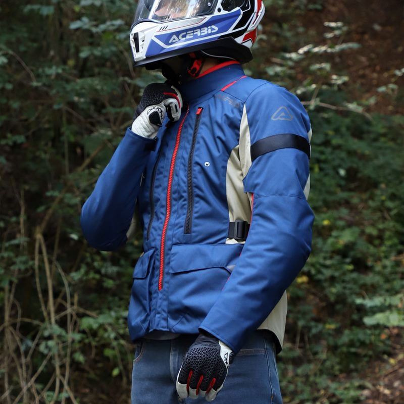 X-TRAVEL 2.0 JACKET, BLUE/RED