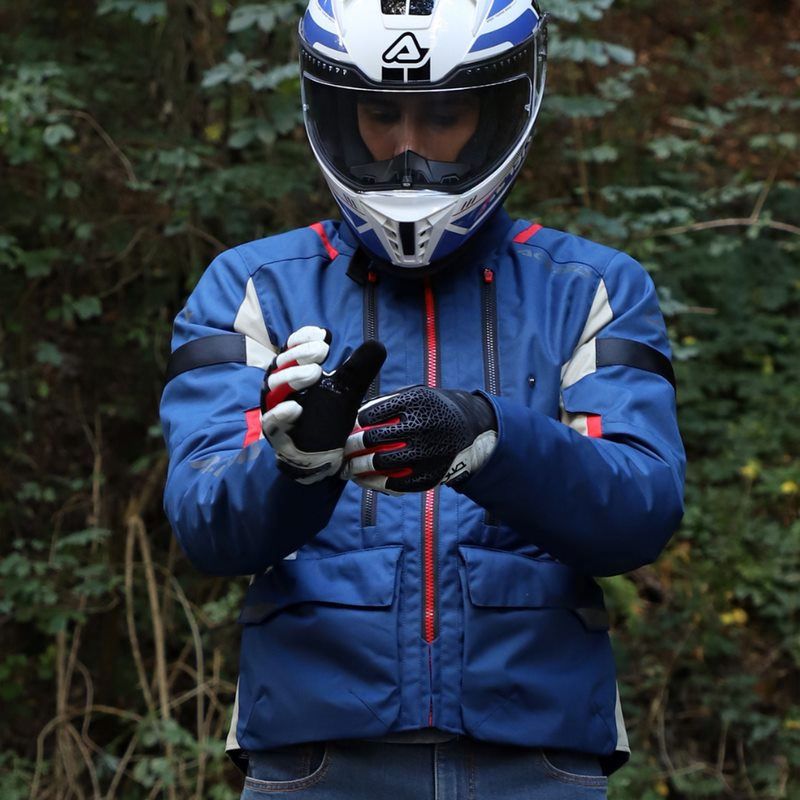 X-TRAVEL 2.0 JACKET, BLUE/RED