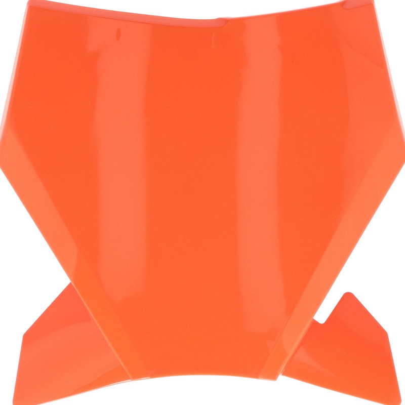 FRONT NUMBER PLATE, ORANGE 2