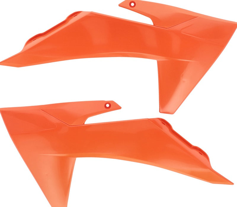 RADIATOR SCOOPS, ORANGE 2