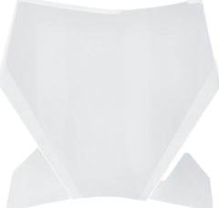FRONT NUMBER PLATE, WHITE