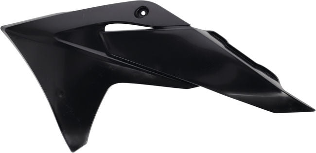 RADIATOR SCOOPS, BLACK