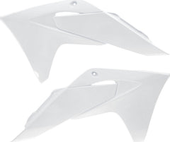 RADIATOR SCOOPS, WHITE