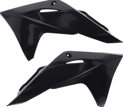 RADIATOR SCOOPS, BLACK