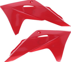 RADIATOR SCOOPS, RED