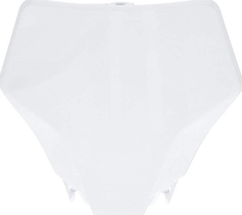 FRONT NUMBER PLATE, WHITE