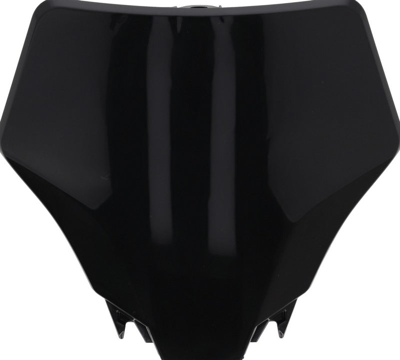 FRONT NUMBER PLATE, BLACK
