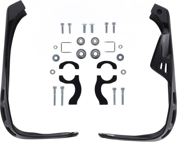 RALLY BRUSH HANDGUARDS, BLACK