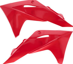 RADIATOR SCOOPS, RED