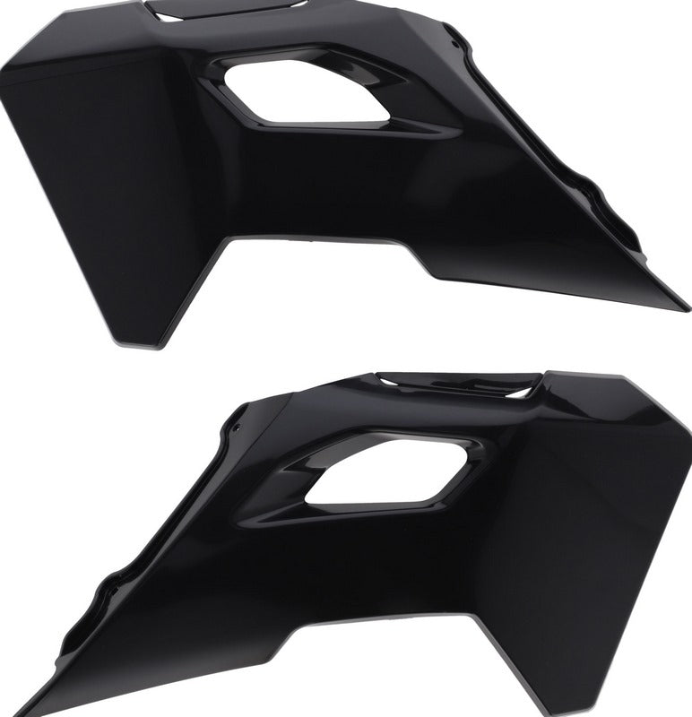 RADIATOR SCOOPS, BLACK