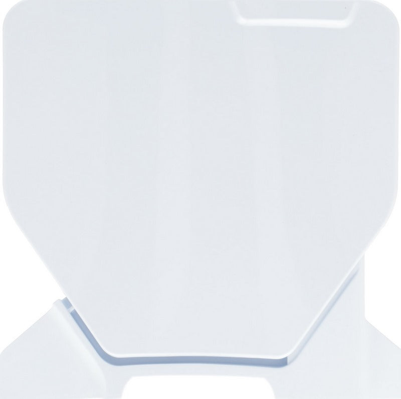 FRONT NUMBER PLATE, WHITE 2