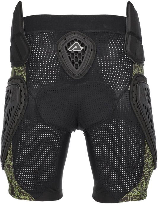 HARD RUSH PANTS, BLACK/YELLOW