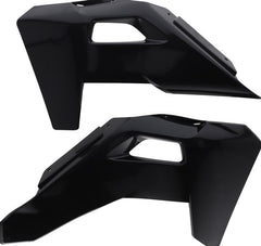 RADIATOR SCOOPS, BLACK