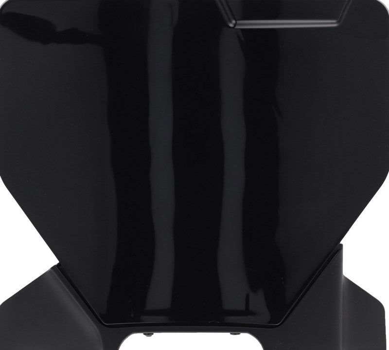 FRONT NUMBER PLATE, BLACK