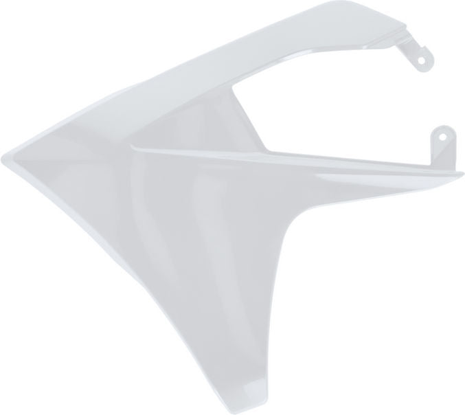 RADIATOR SCOOPS, WHITE