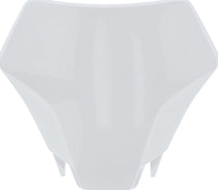 FRONT NUMBER PLATE, WHITE