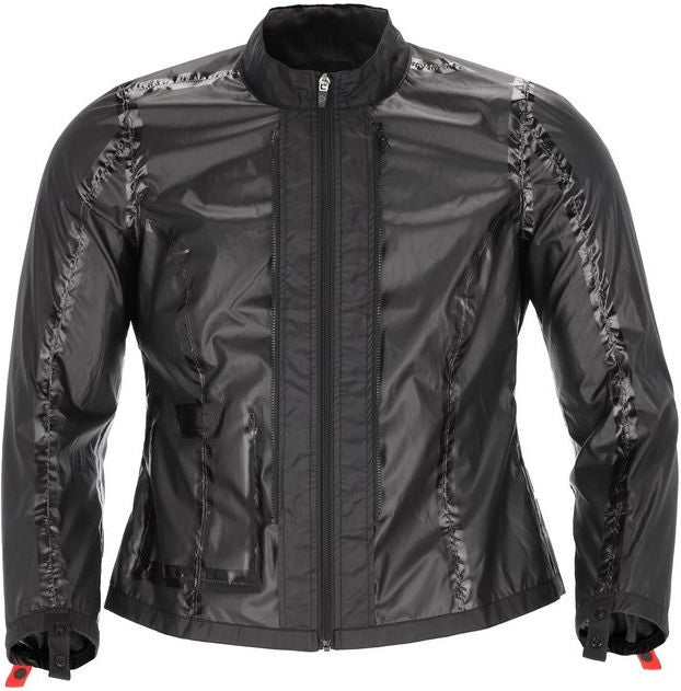 MEMBRANE RAMSEY VENTED LONG LADY, BLACK