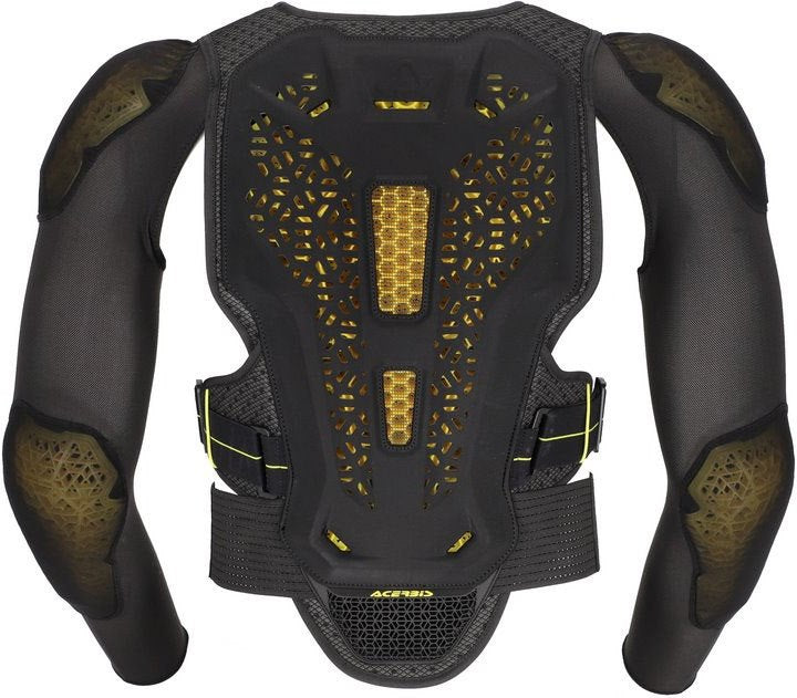 BODY ARMOUR PLASMA 2.0, BLACK/YELLOW, Size XXL