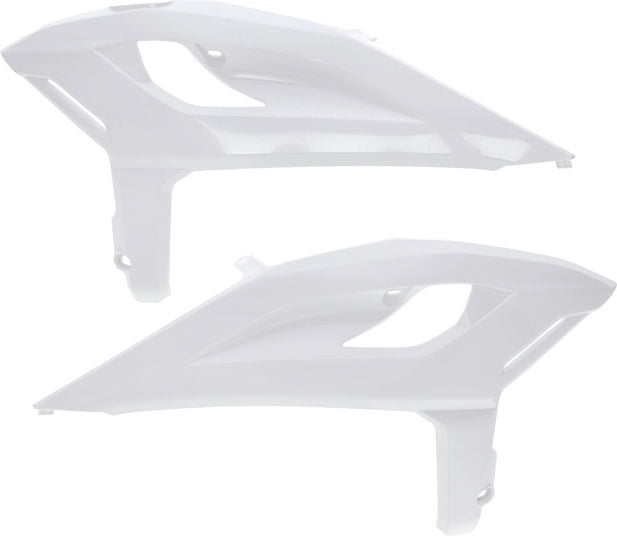 RADIATOR SCOOPS, WHITE