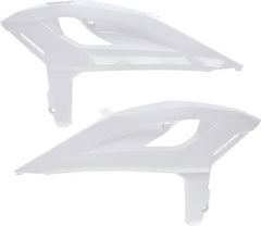 RADIATOR SCOOPS, WHITE