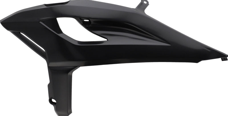 RADIATOR SCOOPS, BLACK