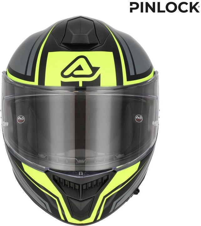 TARMAK-X HELMET, GREY/YELLOW