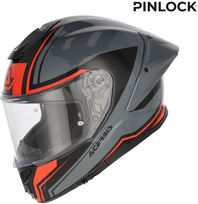 TARMAK-X HELMET, GREY/RED, Size S