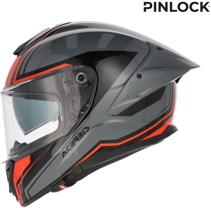 TARMAK-X HELMET, GREY/RED, Size S