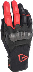 GLOVES CARBON G 5.0, BLACK/RED