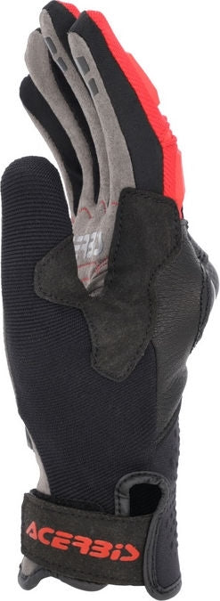 GLOVES CARBON G 5.0, BLACK/RED
