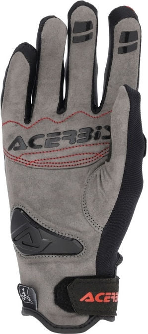 GLOVES CARBON G 5.0, BLACK/RED