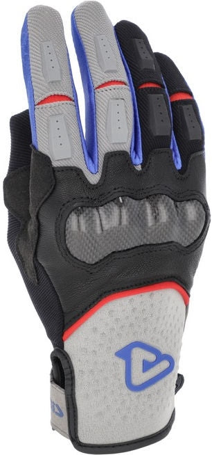 GLOVES CARBON G 5.0, GREY/BLUE