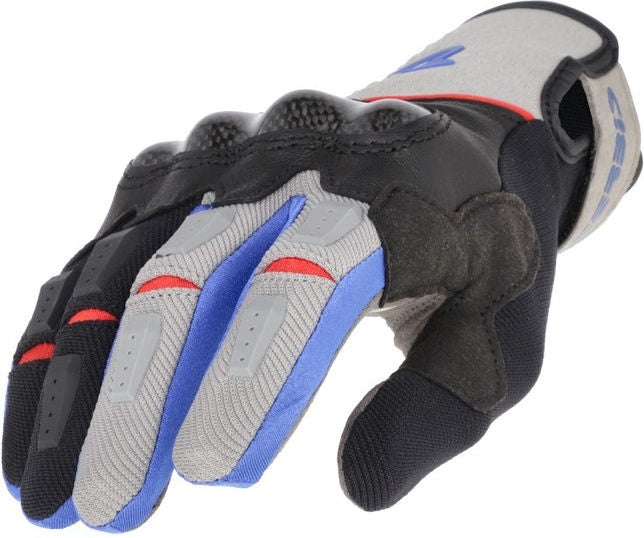 GLOVES CARBON G 5.0, GREY/BLUE