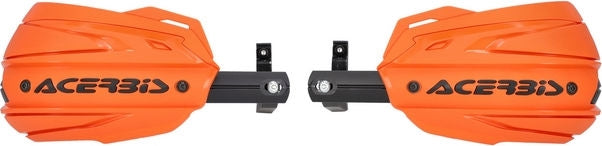 ADV TYPE D HANDGUARDS, ORANGE/BLACK