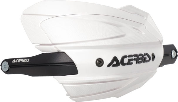 ADV TYPE D HANDGUARDS, WHITE/BLACK