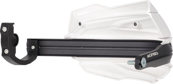 ADV TYPE D HANDGUARDS, WHITE/BLACK