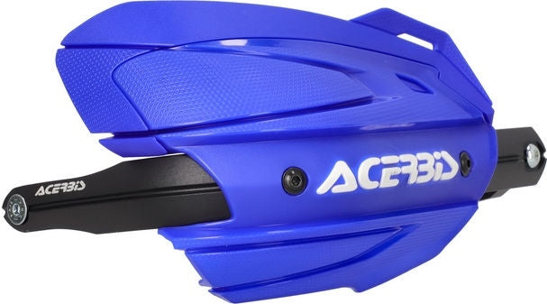 ADV TYPE D HANDGUARDS, BLUE/WHITE