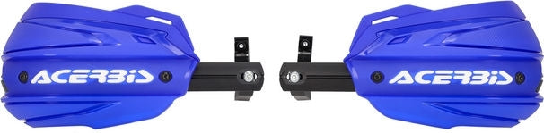 ADV TYPE D HANDGUARDS, BLUE/WHITE