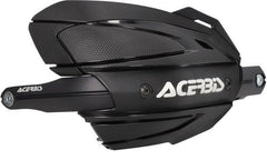 ADV TYPE D HANDGUARDS, BLACK/WHITE